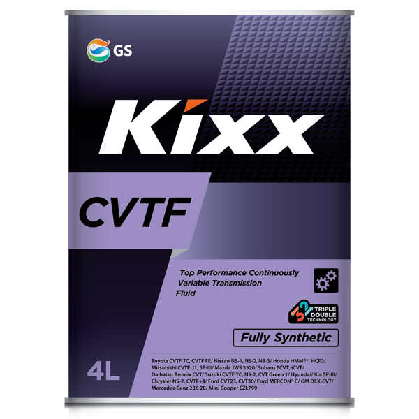 Масло трансмиссионное Kixx CVTF 4л L251944TE1
