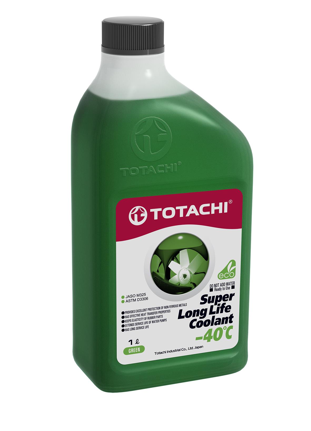 Антифриз TOTACHI SUPER LONG LIFE COOLANT GREEN -40C 1л 4589904520518 41601