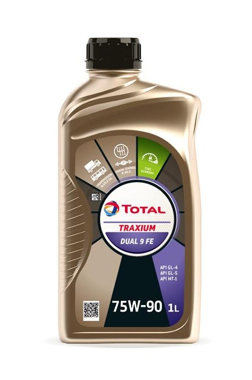 Трансмиссионное масло TOTAL TRAXIUM DUAL 9 FE 75W-90 1л RU 11150301