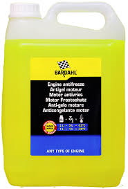 Антифриз-концентрат BARDAHL ENGINE ANTIFREEZE желтый 5л 7113