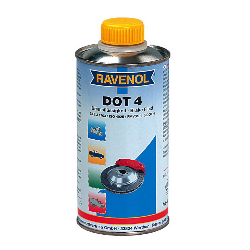 Тормозная жидкость ДOT-4 (0,25 л)