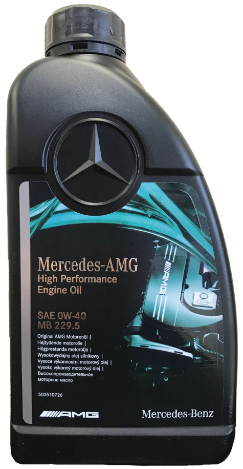 Масло моторное синтетическое AMG МB 229.5 0W-40 1л A000989530411FCCE