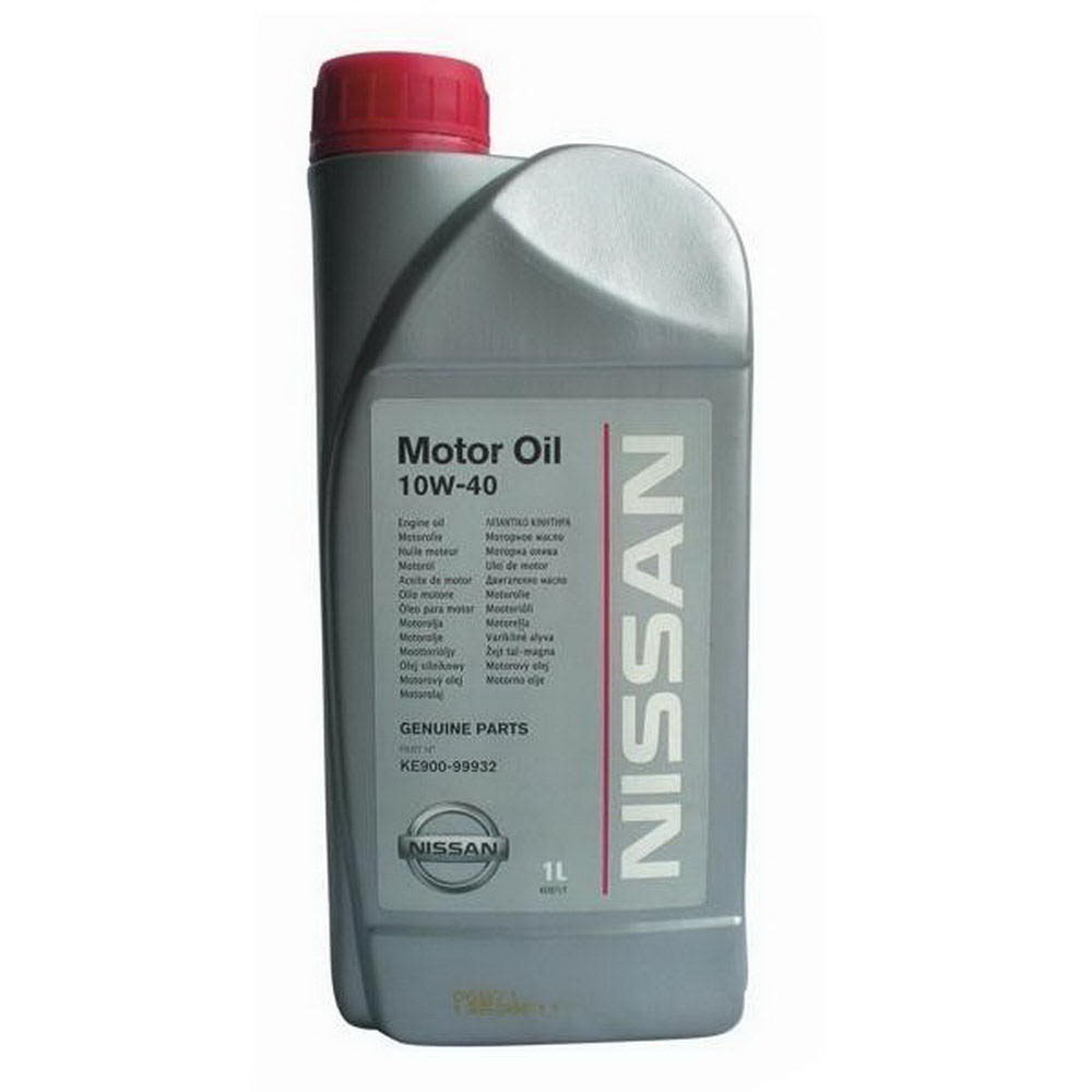 Масло моторное полусинтетическое NISSAN Motor Oil 10W-40 1л (KE900-99932) KE900-99932R