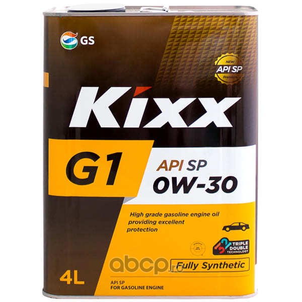 Масло моторное Kixx G1 0w-30 API SP 4л L215144TE1