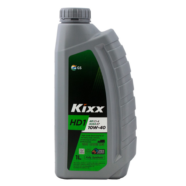 Масло моторное Kixx HD1 10w-40 API CI-4SL, ACEA E7-08B4A3-07 1л L2061AL1E1