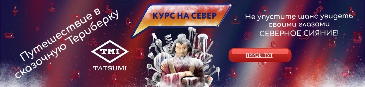 Акция "TMI TATSUMI. Курс на Север"